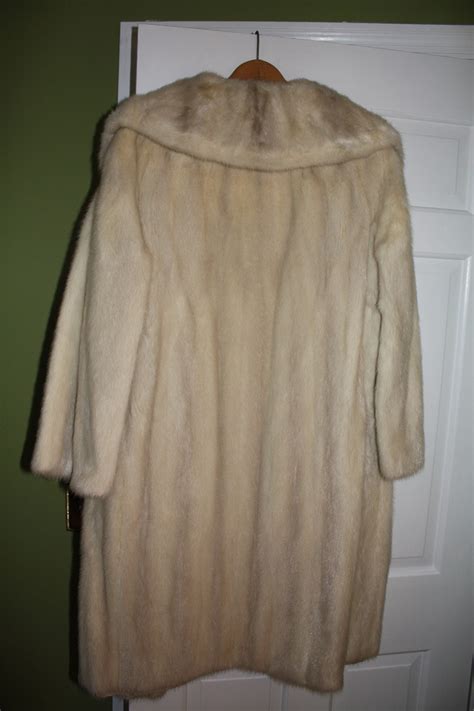 white mink coat vintage.